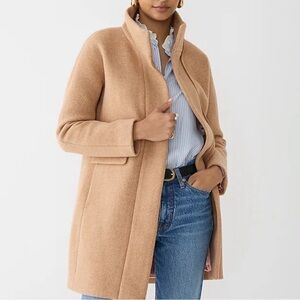 J. Crew Tan Cocoon Coat